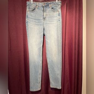 American Eagle, size 8 L, mom jeans